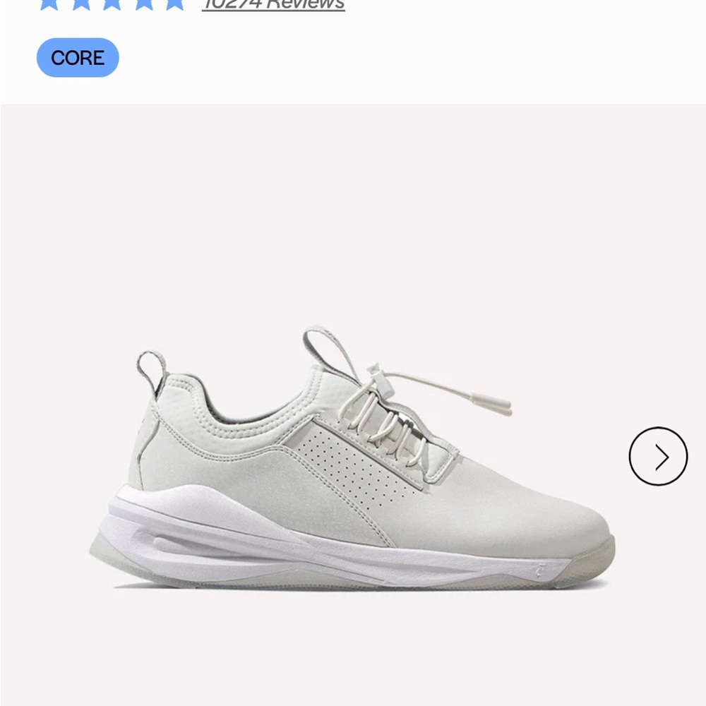 Clove women’s white nursing shoes